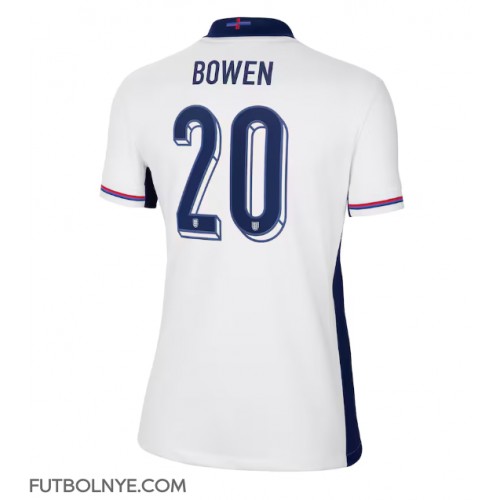 Camiseta Inglaterra Jarrod Bowen #20 Primera Equipación para mujer Eurocopa 2024 manga corta